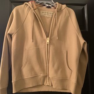 Honey color Burberry sweatshirt